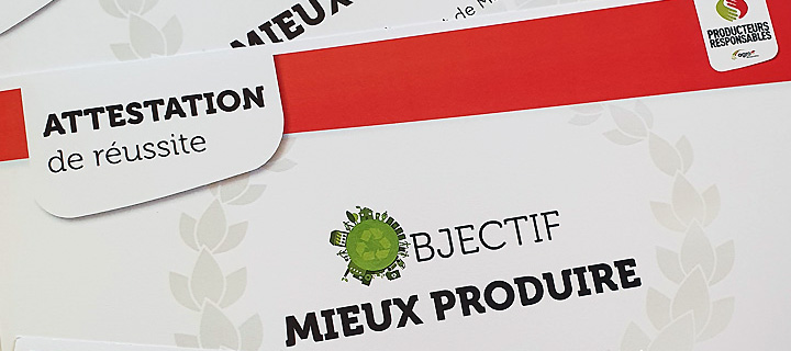 Attestation de réussite au Challenge